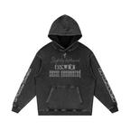 Snow Washed Loose Cotton Hoodie