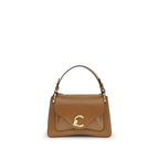 Coccinelle Brown Calf Leather Bos Taurus Handbag
