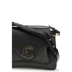 Coccinelle Black Calf Leather Bos Taurus Shoulder Bag