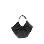 Coccinelle Black Calf Leather Bos Taurus Shoulder Bag