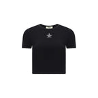 Fendi Black Cotton T-Shirt