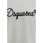 Dsquared² White Cotton T-Shirt