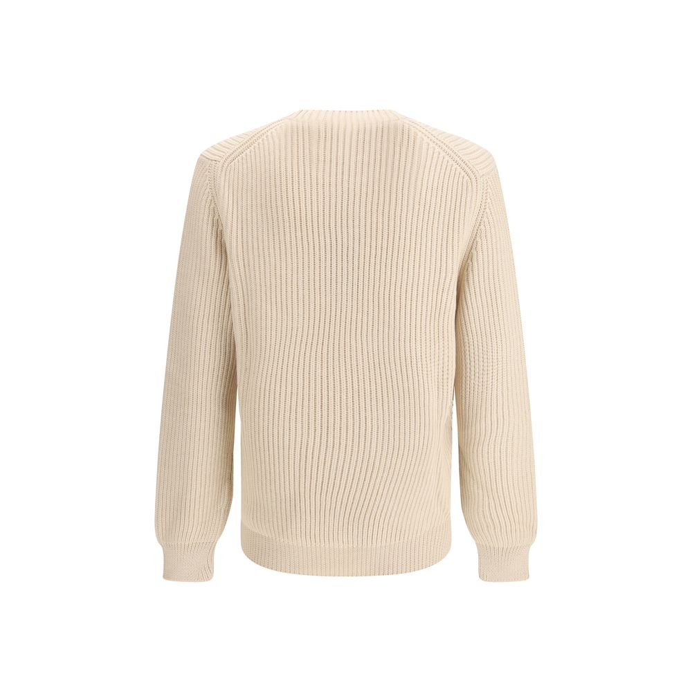 Fendi Beige Fleece Wool Sweatshirt