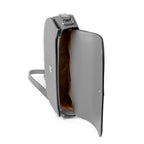 Authentic Designer Michael Kors Gray Leather Crossbody Bag