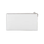 Authentic Designer Michael Kors White Leather Clutch Bag
