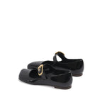 Chloé Black Calfskin Ballet Flats