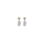 Magda Butrym Gold Pearl Earrings