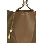 Chloé Beige Leather Shoulder Bag