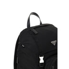 Prada Black Recycled Polyamide Backpack