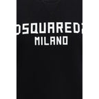 Dsquared² Black Cotton Sweatshirt