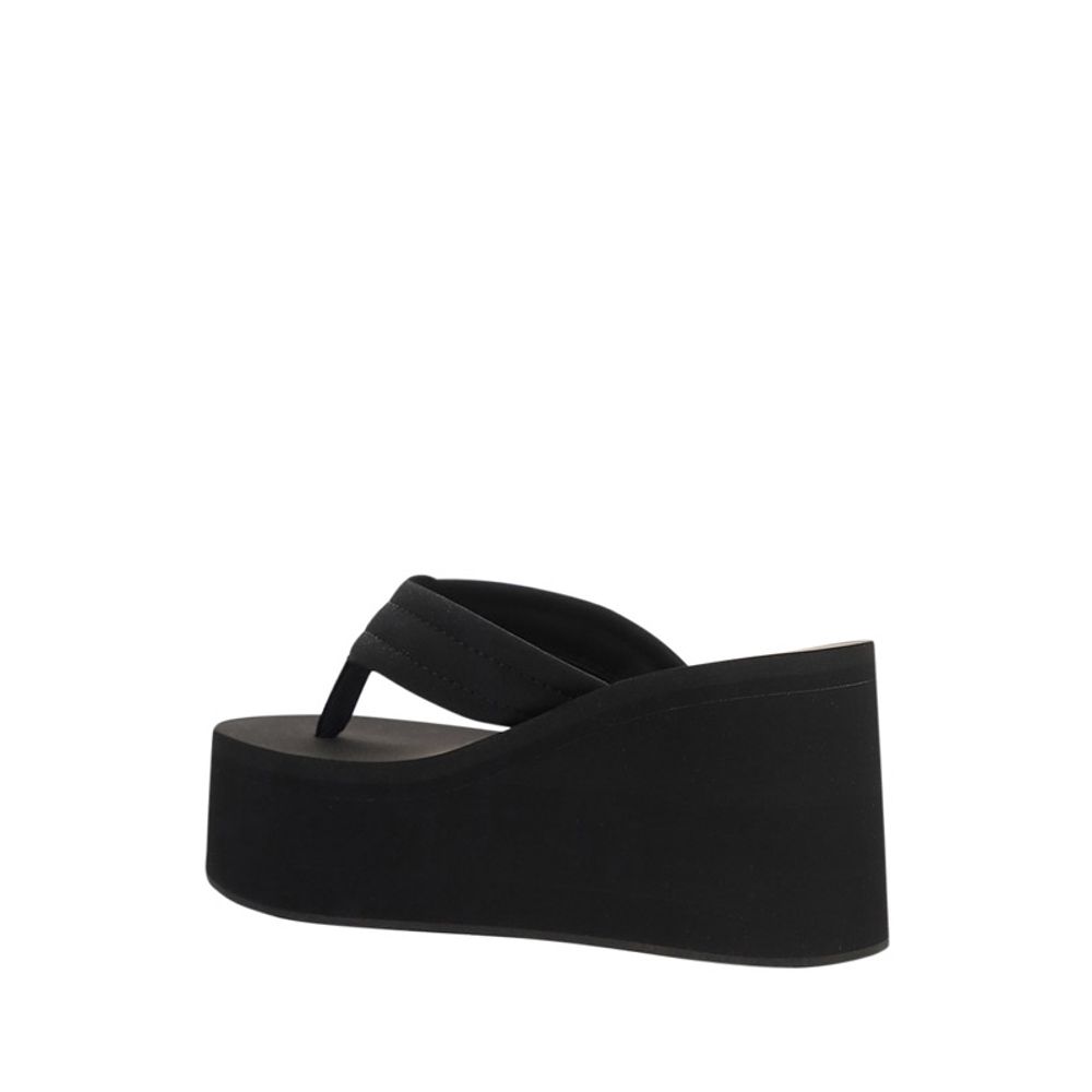 Coperni Black Polyamide Platform Sandals