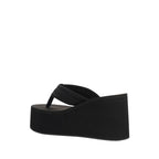 Coperni Black Polyamide Platform Sandals