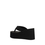 Coperni Black Polyamide Platform Sandals
