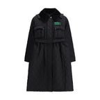 Barbour Black Polyester Coat