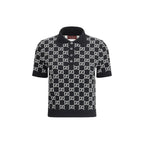 Gucci Black Wool Pattern Shirt