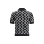 Gucci Black Wool Pattern Shirt