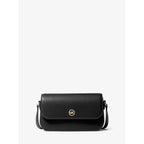 Michael Kors Black Leather Crossbody Bag