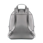 Michael Kors Gray Leather Backpack