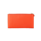 Authentic Designer Michael Kors Orange Leather Clutch Bag