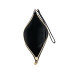 Michael Kors Black Leather Clutch Bag