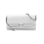 Michael Kors White Leather Crossbody Bag