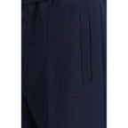 Gucci Blue Polyester Casual Pants