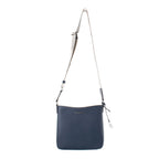 Authentic Designer Michael Kors Blue Canvas Crossbody Bag