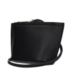 Salvatore Ferragamo Black Leather Clutch Bag