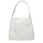 Salvatore Ferragamo White Fabric Handbag