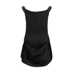 Magda Butrym Black Polyester Casual Dress