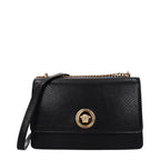 Versace Black Leather Crossbody Bag