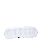 Versace Gray Fabric Chunky Sneakers