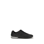 Gucci Black Calf Leather Bos Taurus Low Top Sneakers