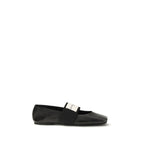 Givenchy Black Lamb Ovis Aries Aries Ballet Flats