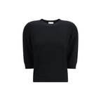 Allude Black Cashmere Sweatshirt