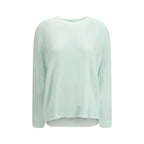 Allude Light Blue Cashmere Cashmere Sweater