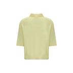 Allude Bicolor Cashmere Polo Shirt