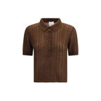 Allude Brown Cashmere Sweatshirt