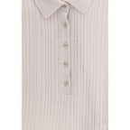 Allude Cream Cashmere Sweatshirt