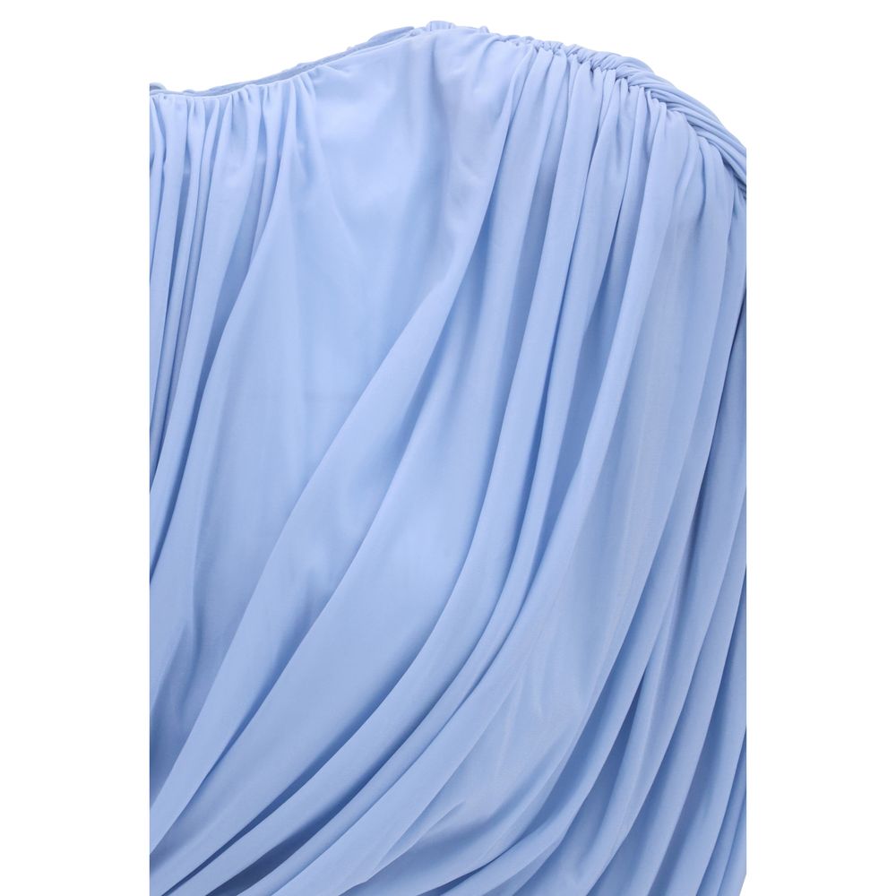 Magda Butrym Light Blue Copper Blouse