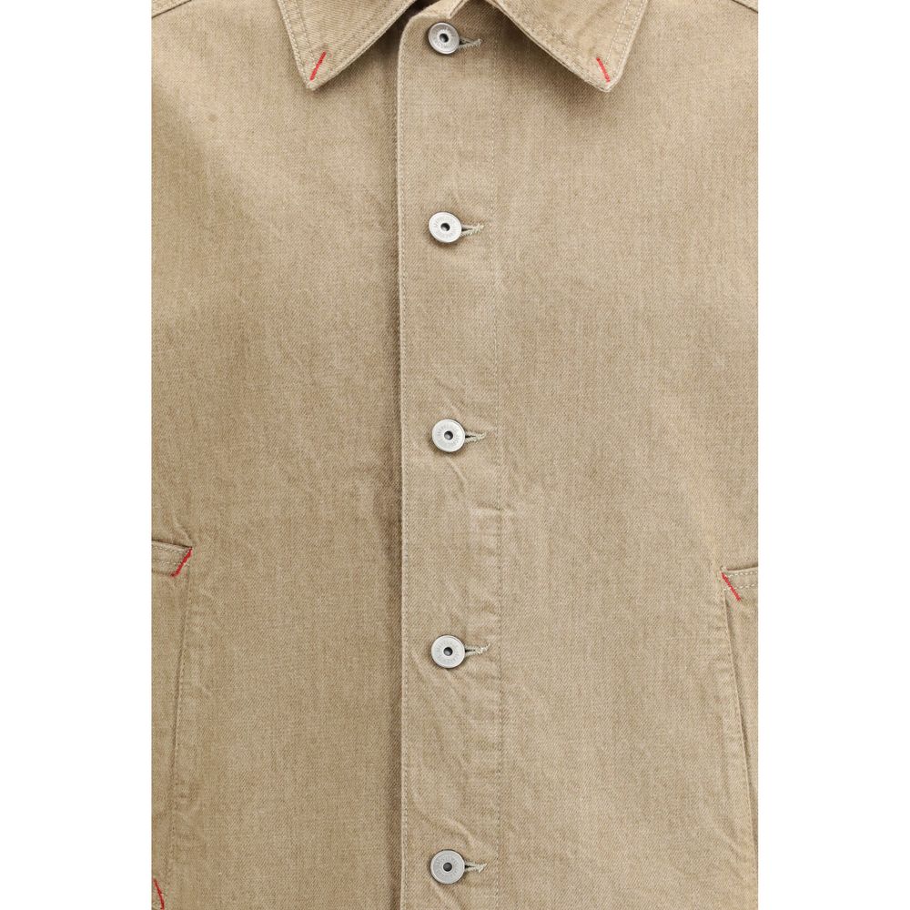 Jacquemus Beige Cotton Denim Jacket