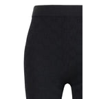 Gucci Black Viscose Leggings