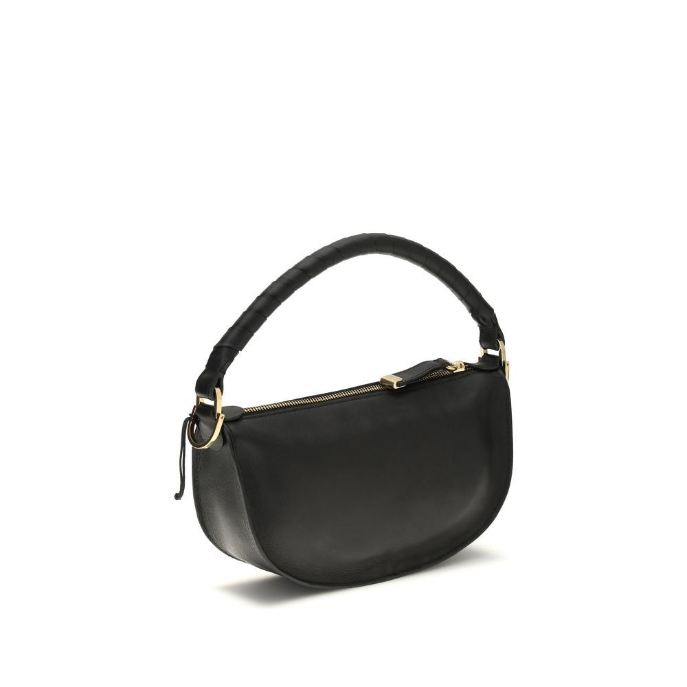 Chloé Black Calf Leather Bos Taurus Shoulder Bag