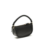 Chloé Black Calf Leather Bos Taurus Shoulder Bag