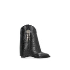 Givenchy Black Calfskin Ankle Boots