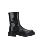 Salvatore Ferragamo Black Calfskin Ankle Boots