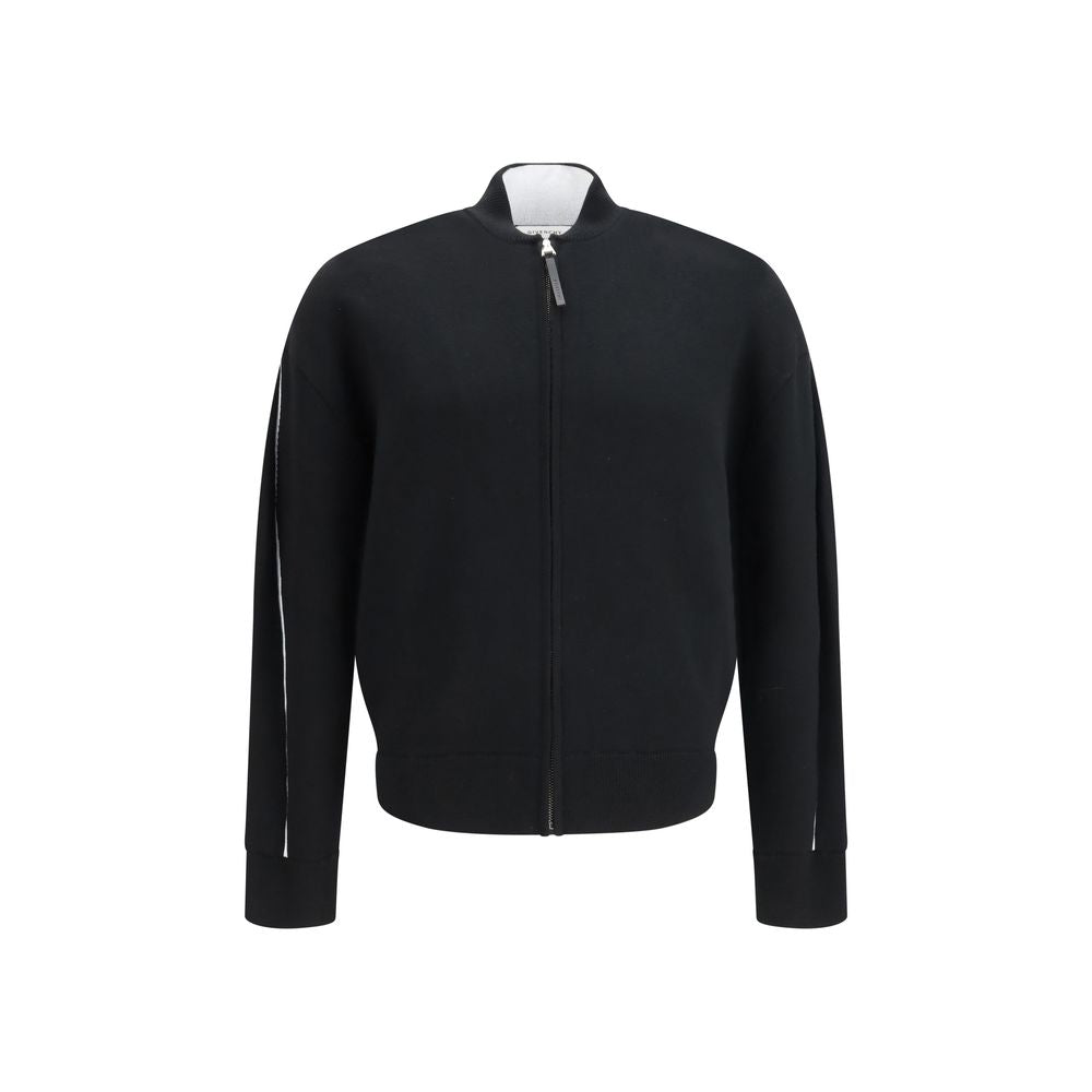 Givenchy Black Wool Cardigan