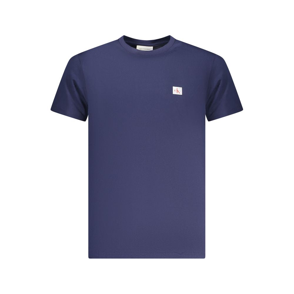 Calvin Klein Blue Cotton T-Shirt