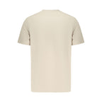 Hugo Boss Beige Cotton Men T-Shirt