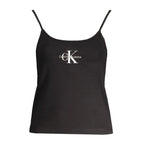 Calvin Klein Black Cotton Women's Tank Top